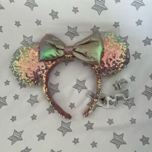 Sequin Minnie Mouse Ears Headband